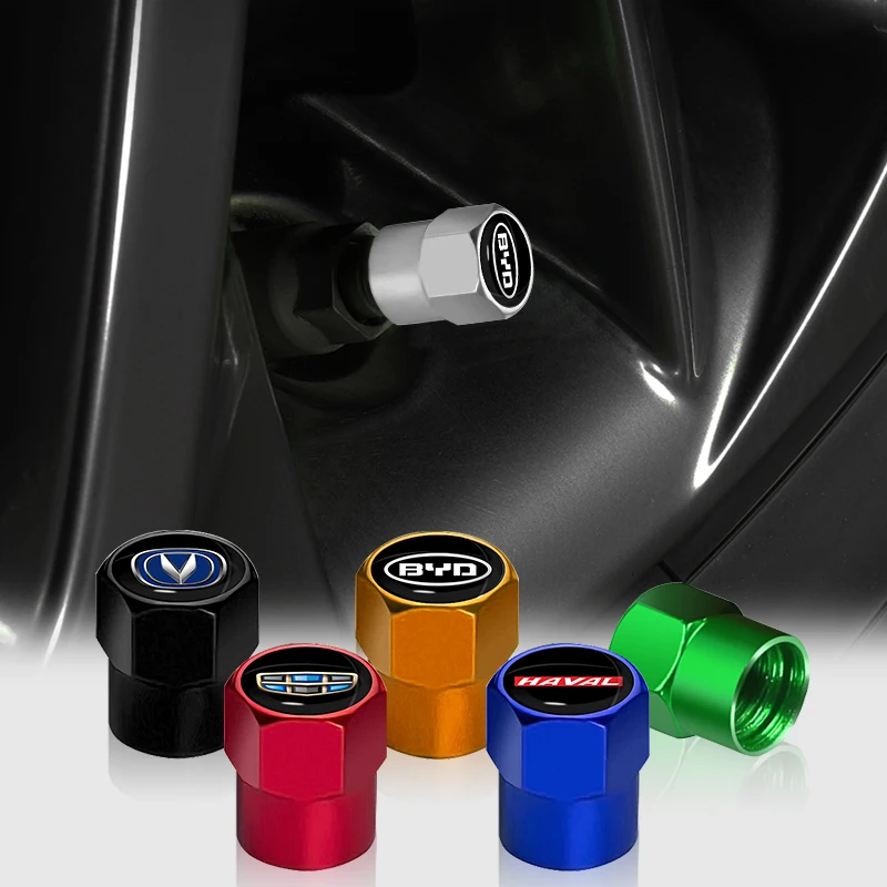 Автомобильная Шестигранная накладка на шину из алюминиевого сплава для Mazda 323