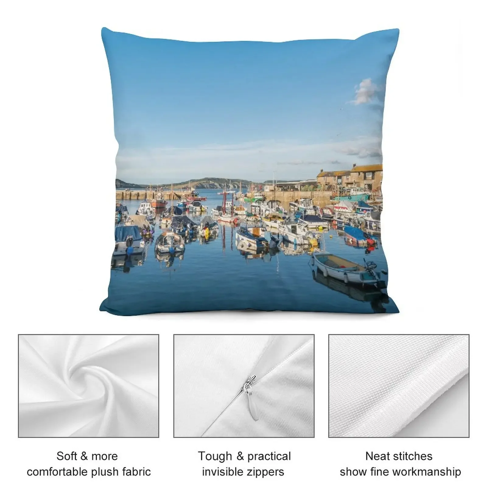 Декоративная наволочка Lyme Regis Harbour рождественские наволочки для диванных подушек