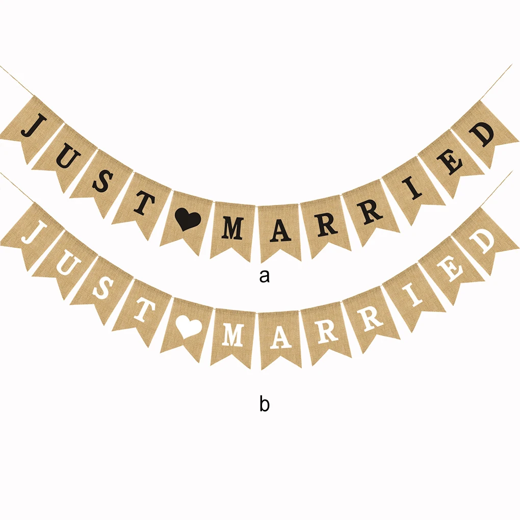 

Свадебные украшения для церемонии, Свадебный орнамент, реквизит, простой баннер, подвесной декор для сцены, использование в макет, тип 1