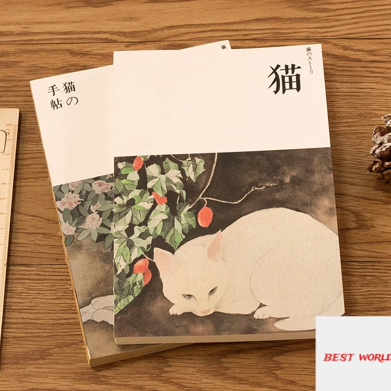 Новинка пустая винтажная альбом для набросков дневник рисование милая