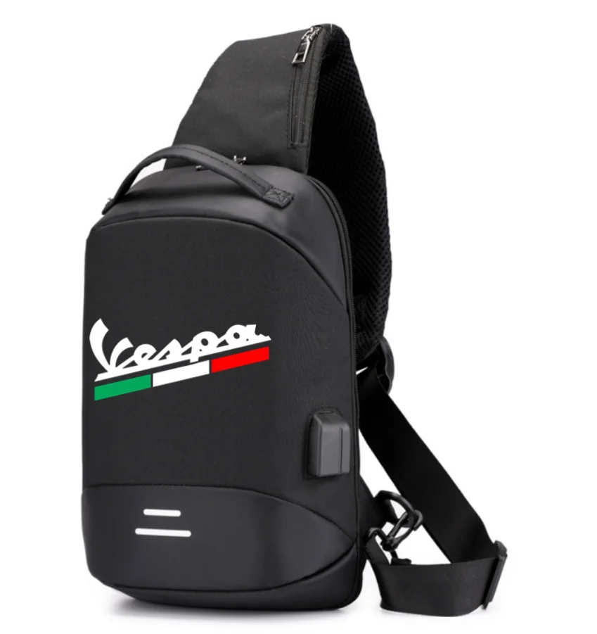 

2022 Male shoulder wasp icar logo hiking backpack nylon outdoor camping trekking chest sling bag