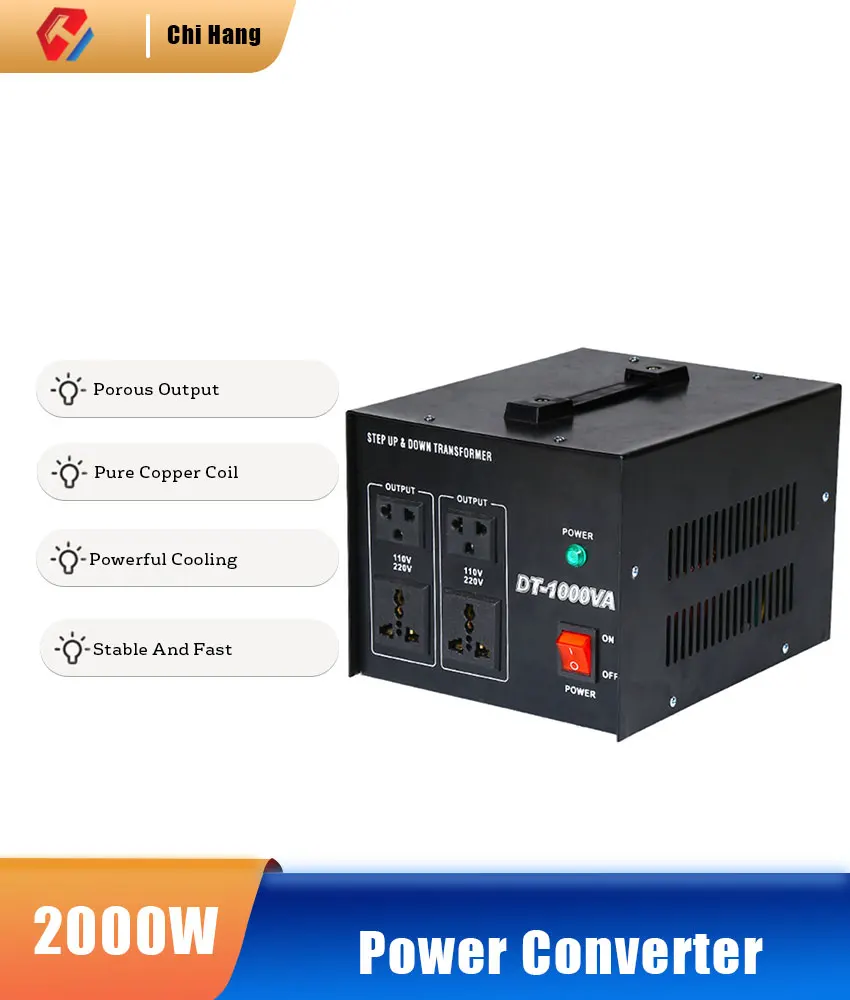 

2000W Transformer Rice Cooker Household Appliance Transformer 220v to 110v Voltage power converter