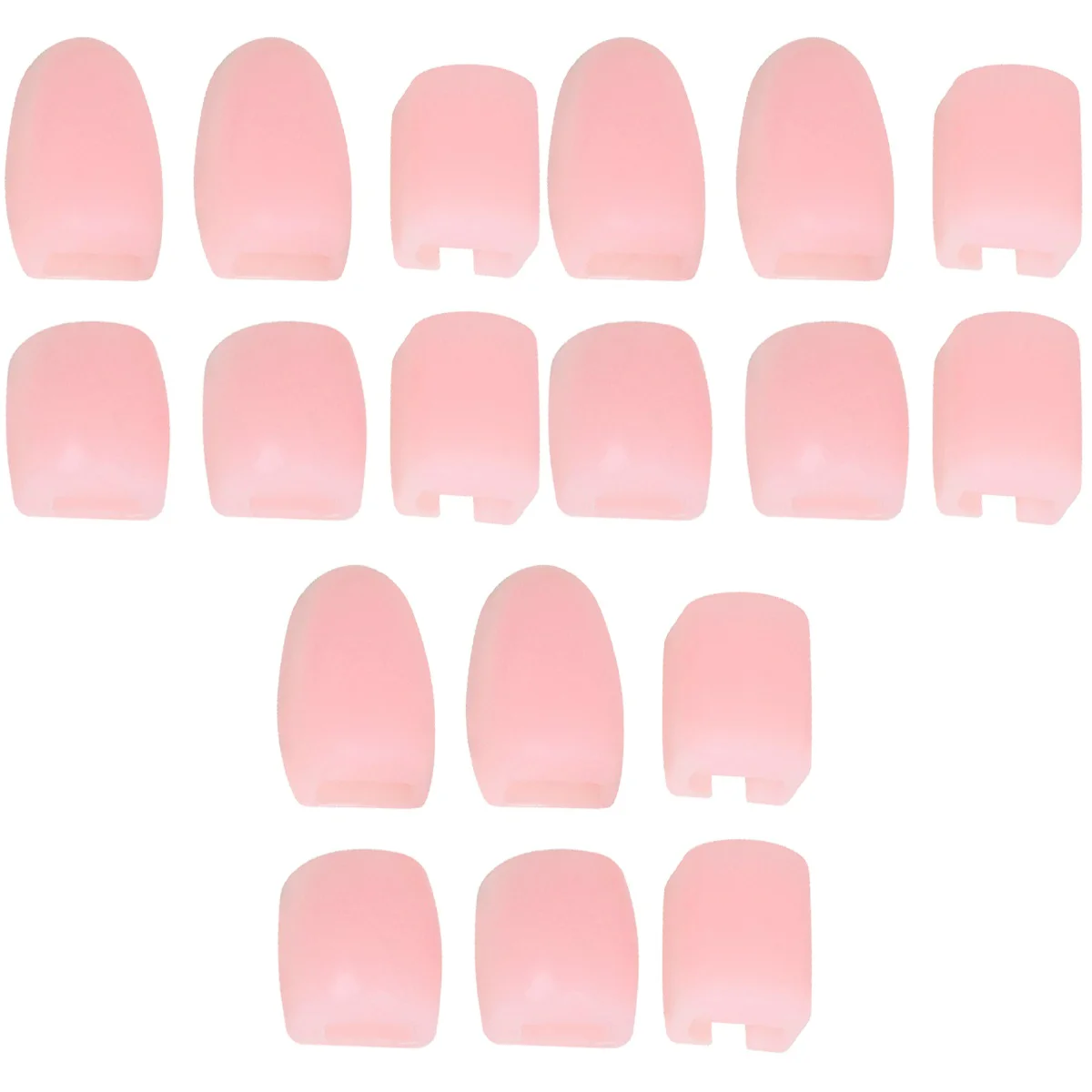 

18 pcs Professional Colorfui Silicone Sax Side Button Riser Instruments Accessory Saxophone Side Key Covers