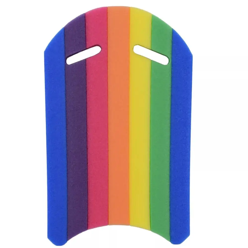 Тренировочная доска для детей и взрослых пенопластовая радужного цвета плавания