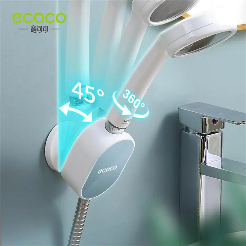 

Universal Showerhead Stand Bracket Adjustable Shower Bracket Wall Mount Self-adhesive Shower Head Hanging Seat Multi-functional