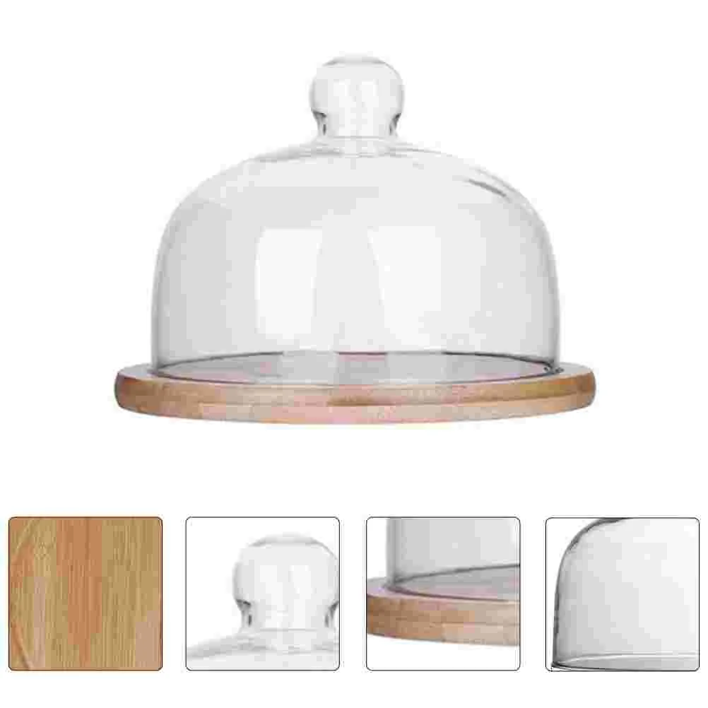 

1 Set of Cake Cover Hotel Bread Meal Cover Transparent Food Cover