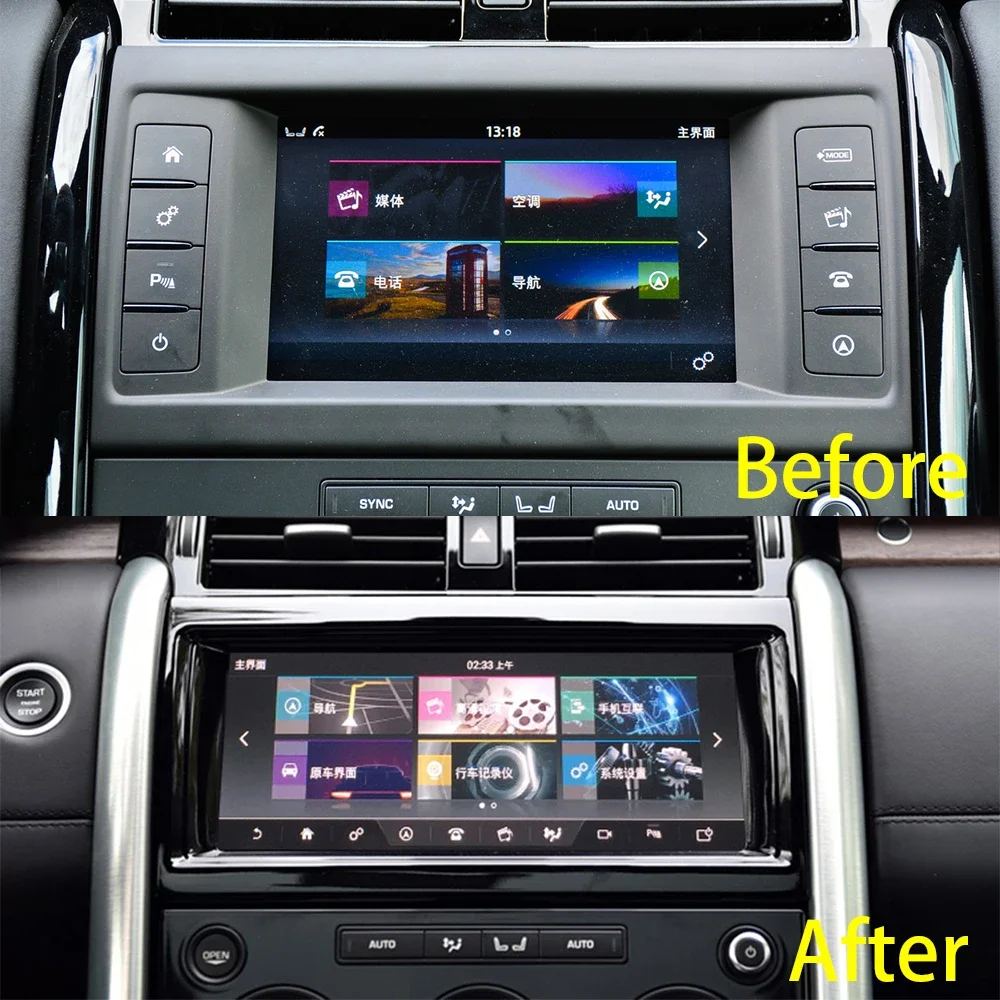 Для Land Rover Discovery 5 Android 13 8G256G мультимедийный DVD-плеер Carplay GPS-навигация сенсорный