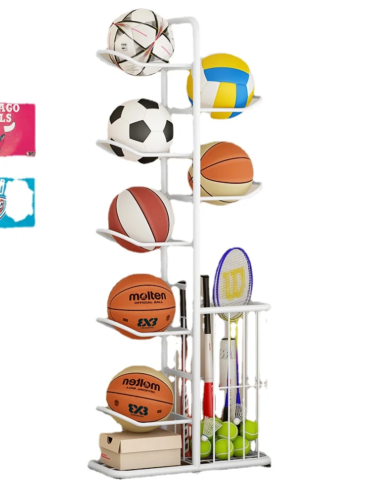 

Cy Basketball Storage Rack Home Indoor Football Storage Rack Ball Rack