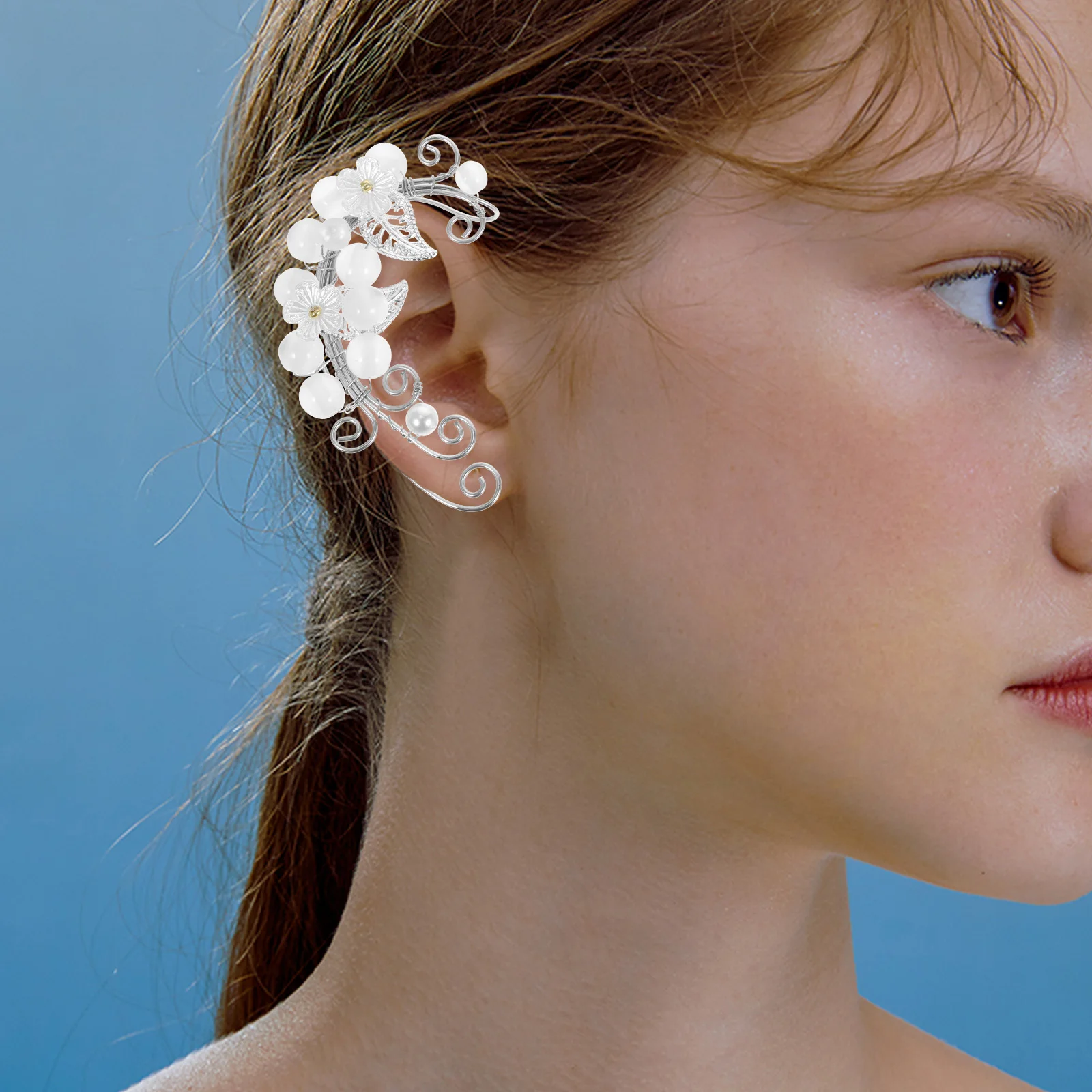 

1 Pair of Fairy Ears Elf Ear Cuffs Non Earrings Delicate Women Girls Elf Jewelry