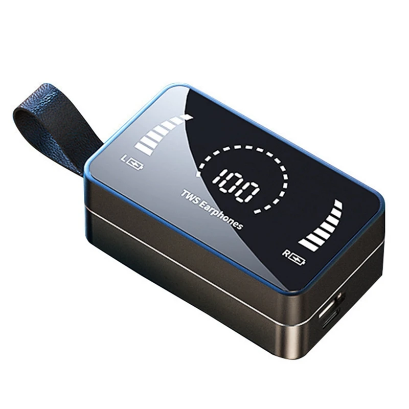 

Лучшие предложения зеркальная Беспроводная Bluetooth-гарнитура H3 спортивные наушники-вкладыши 9D стерео водонепроницаемый умный цифровой дисп...