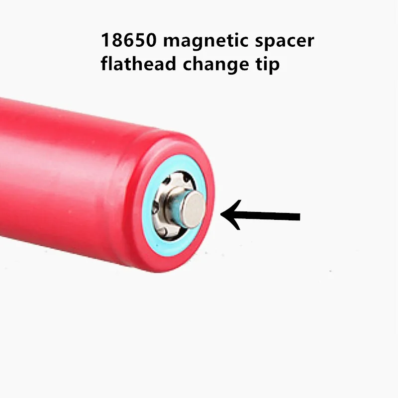 

magnet for 18650 flat-head battery