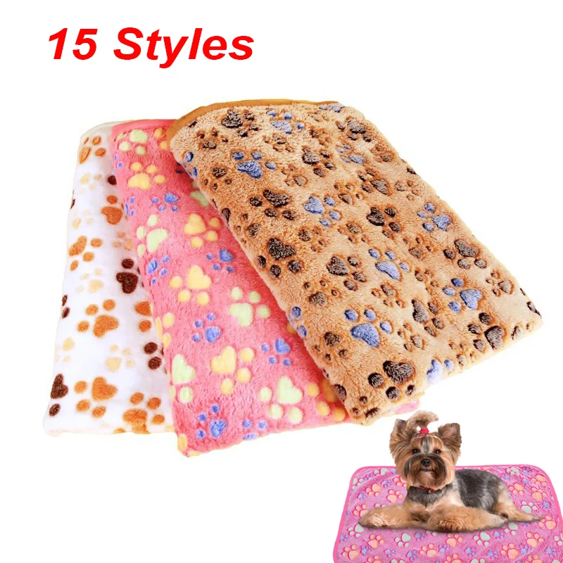 

Мягкое одеяло для домашних животных, зимнее одеяло для собаки, кровать для кошки, коврик, теплый спальный матрас для маленьких и средних соб...