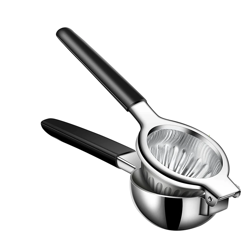 

Lemon Squeezer, Stainless Steel Manual Lime Squeezer, Fruit Citrus Juicer Press with Non-Slip Grip Hand Juicer