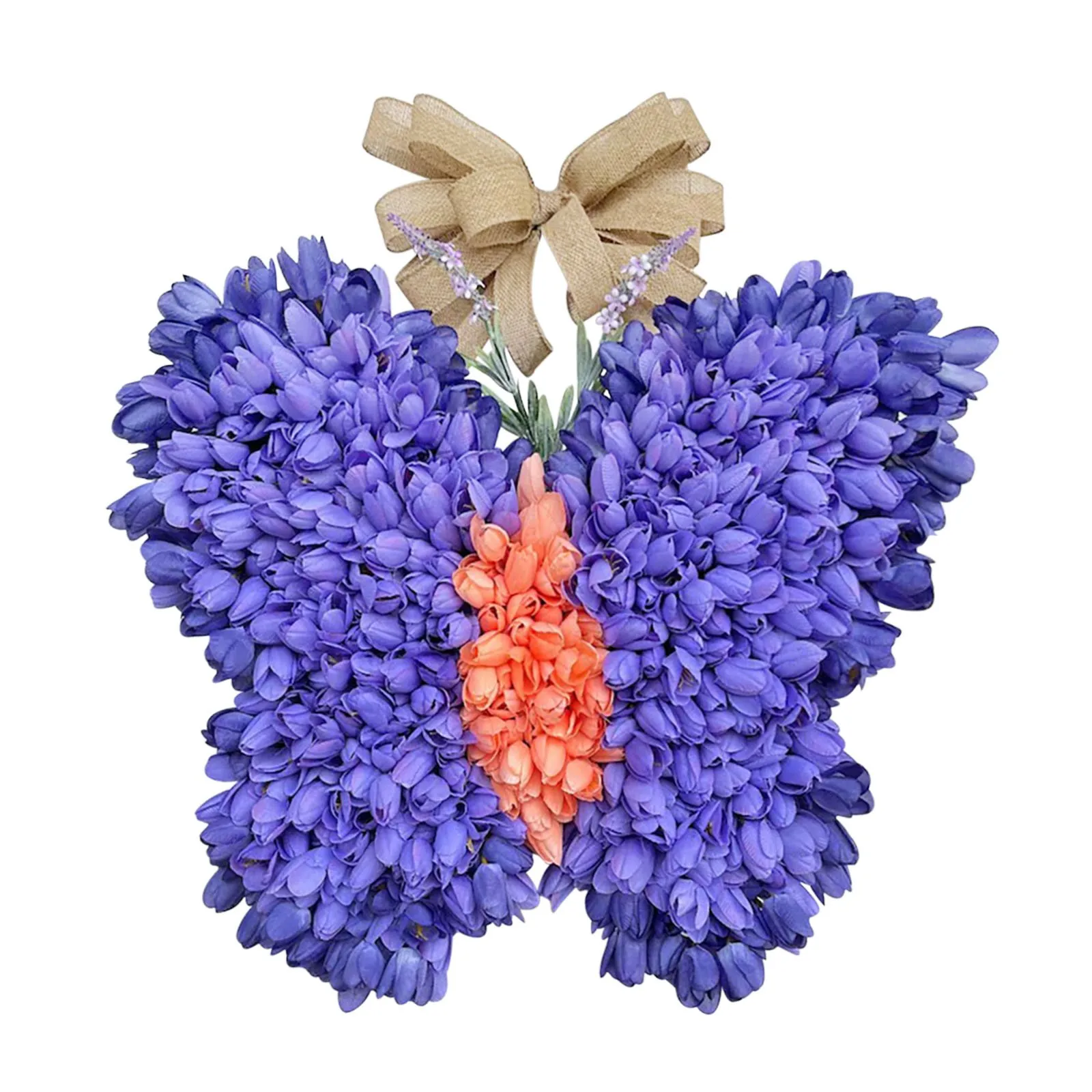 

Wall Door Spring Inch Hanging Decoration Garland Door Tulips Easter Wreaths for Front Door with Eggs Winter Wreath Not Christmas