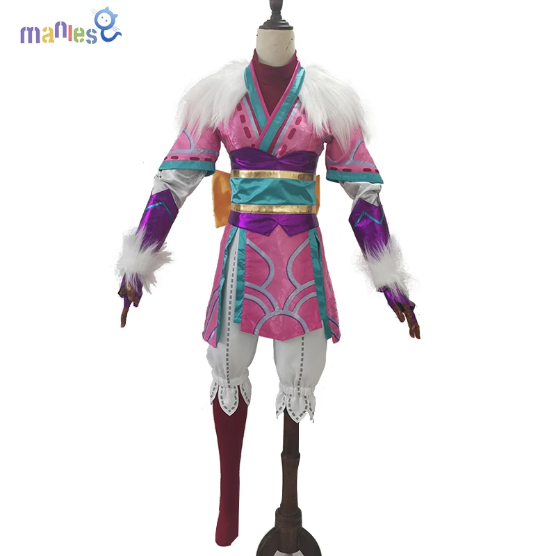 

Костюм для косплея Manles Spirit Blossom kinжелд, игровой парик LOL kinжелд, Униформа, одежда, костюмы, платье