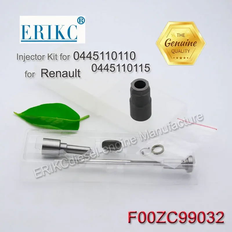 Сервисные комплекты ERIKC F00zc99032 Ремкомплект сопла DSLA140P1142 Клапан F00VC01034 для