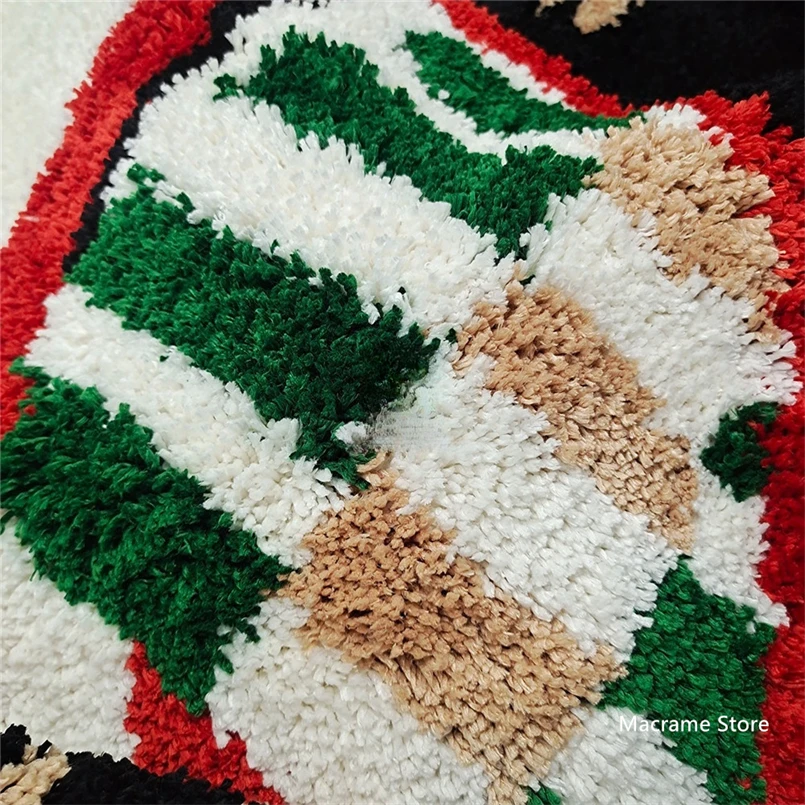 Креативное прикроватное одеяло в скандинавском ретро-стиле с изображением часов