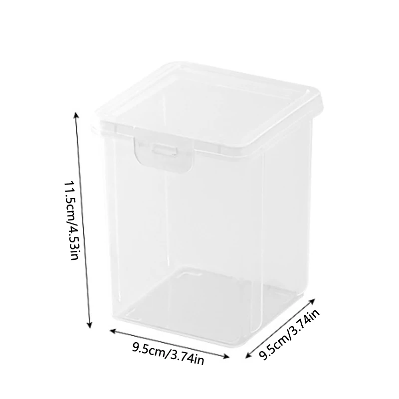 С крышкой тампонов органайзер для косметики ящик хранения настольный