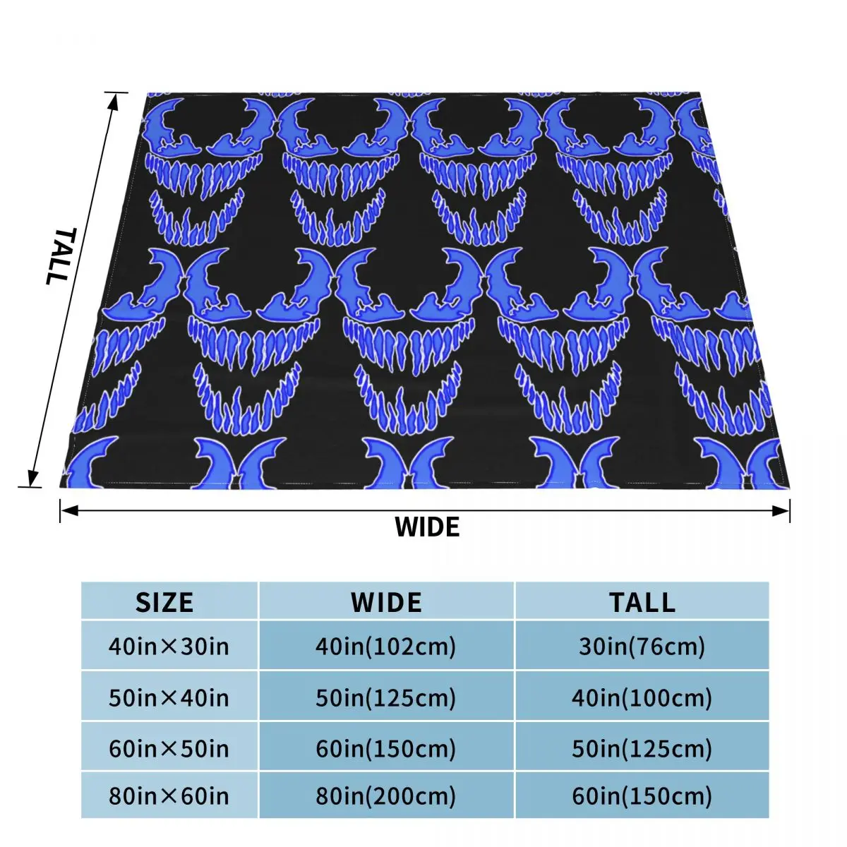 Голубое одеяло Фланелевое всесезонное милое ультрамягкое покрывало для