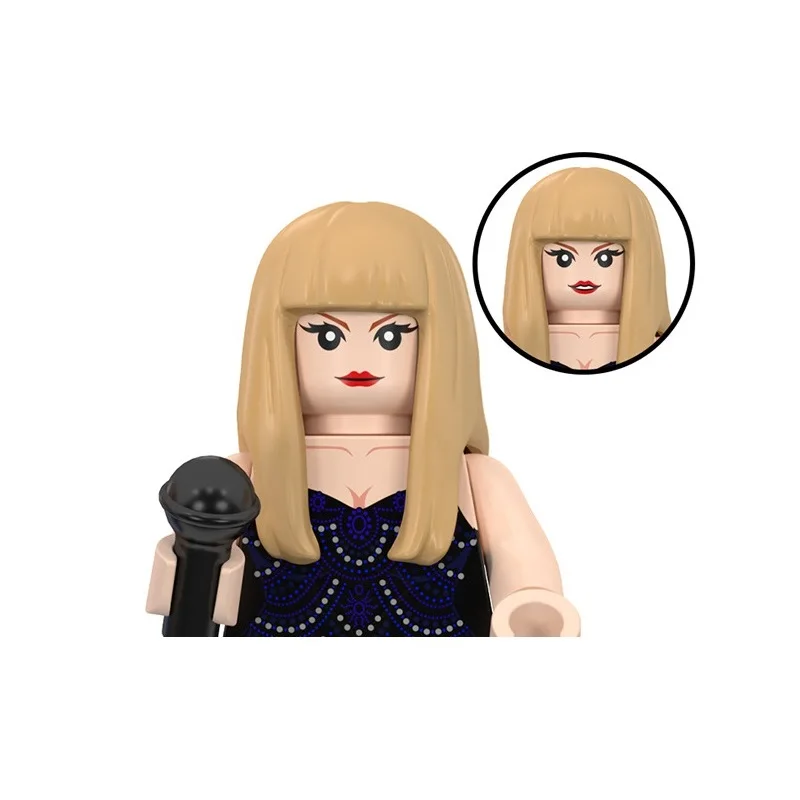 Миниатюрные фигурки Тейлор Свифт из строительных блоков игрушки