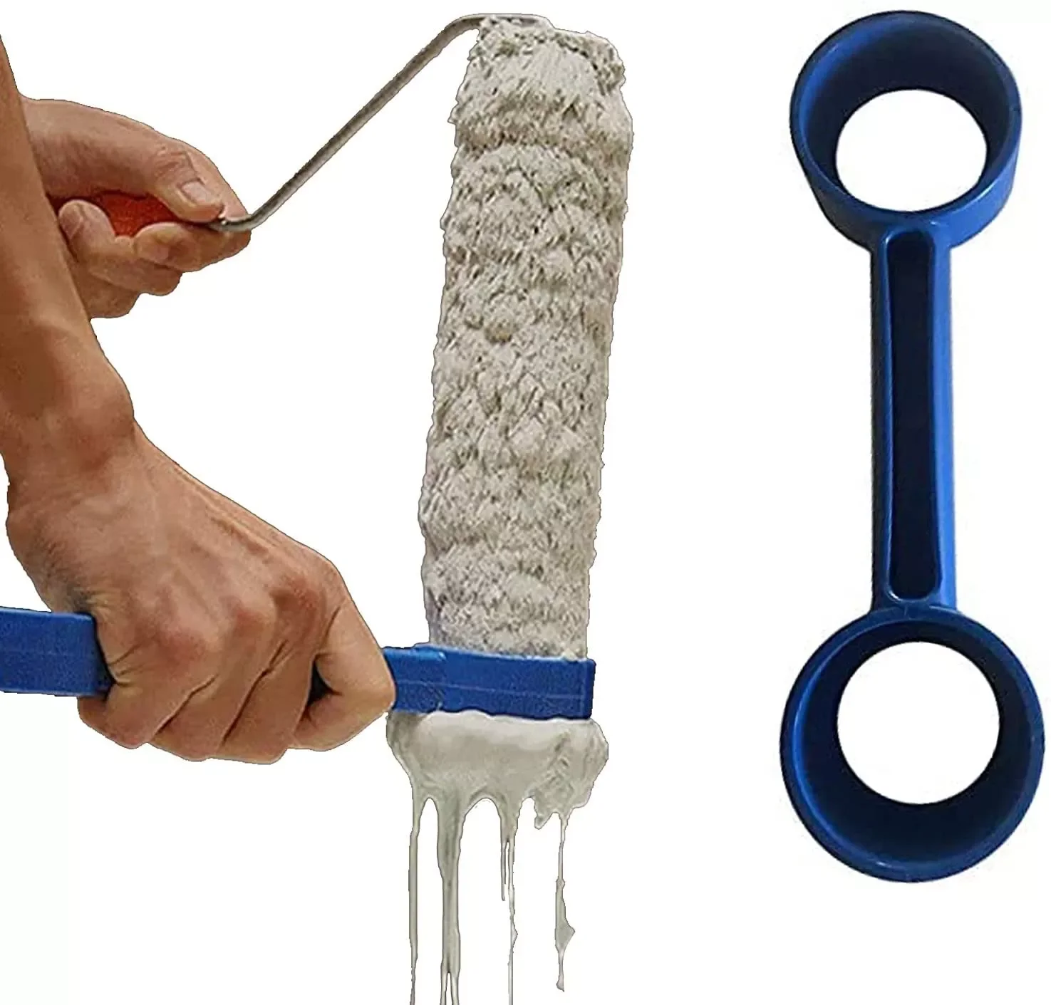 

NEW2022 1PC Upgraded Paint Roller Cleaner Super Easy Clean Tools Paint Roller Saver Spinner Brush Cleaner for Cleaning Sleeve