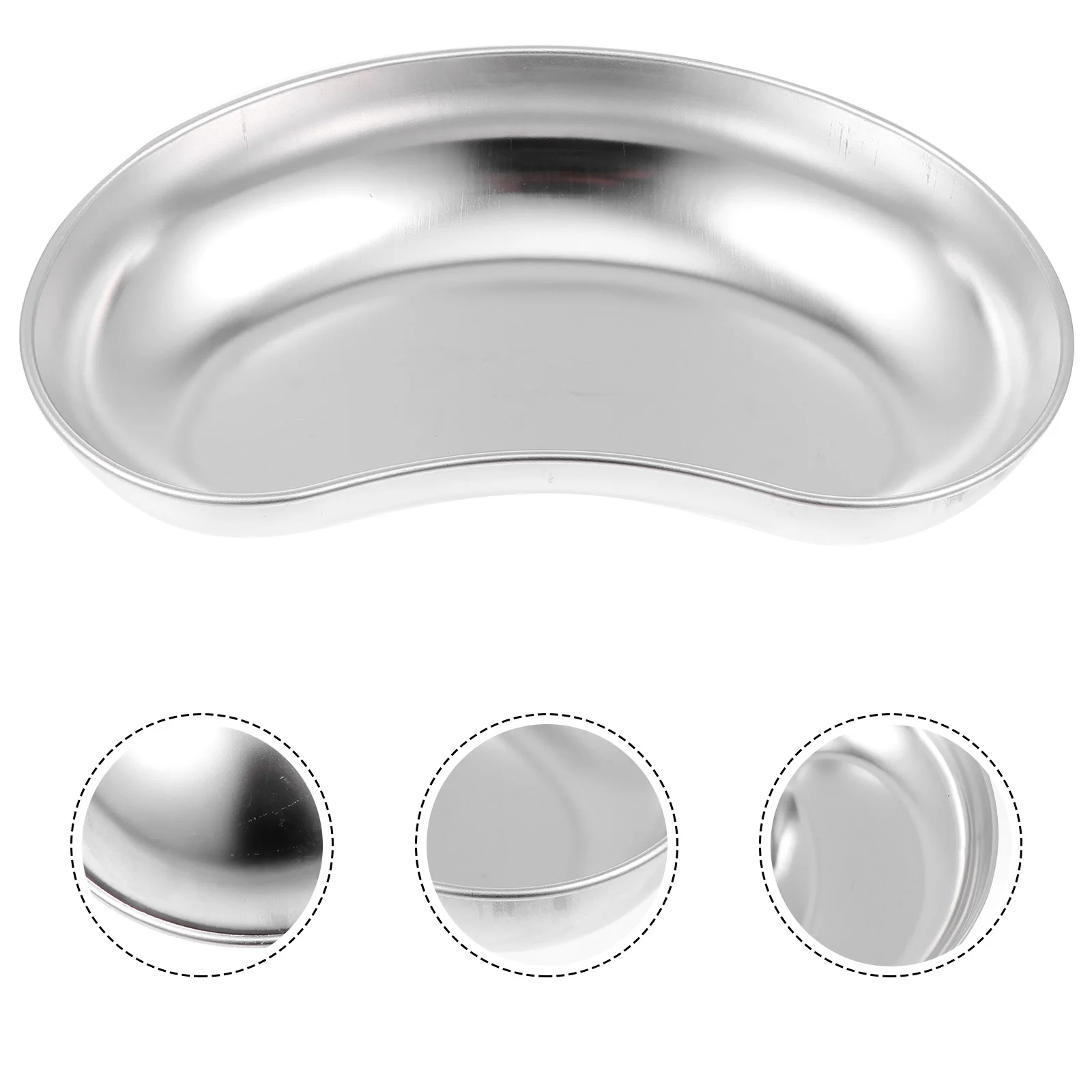 

Kidney Tray Stainless Steel Trays Plastic Dish Holder Labs Instrument Plate Serving