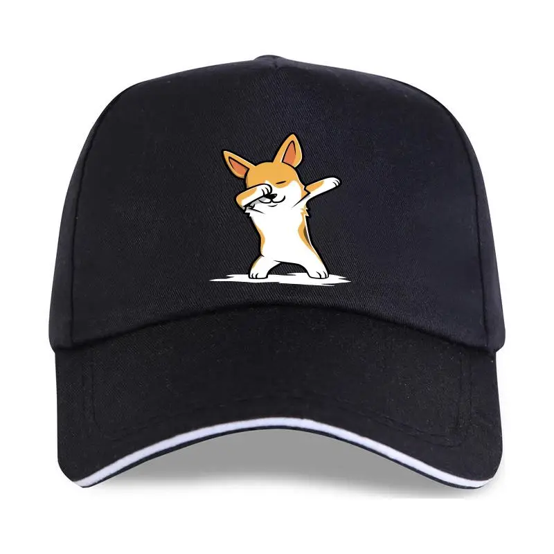 

Funny Pembroke Welsh Corgi Dabbing Vintage Sport Custom Baseball cap S-XXXL Gents Fitness New Style Trend