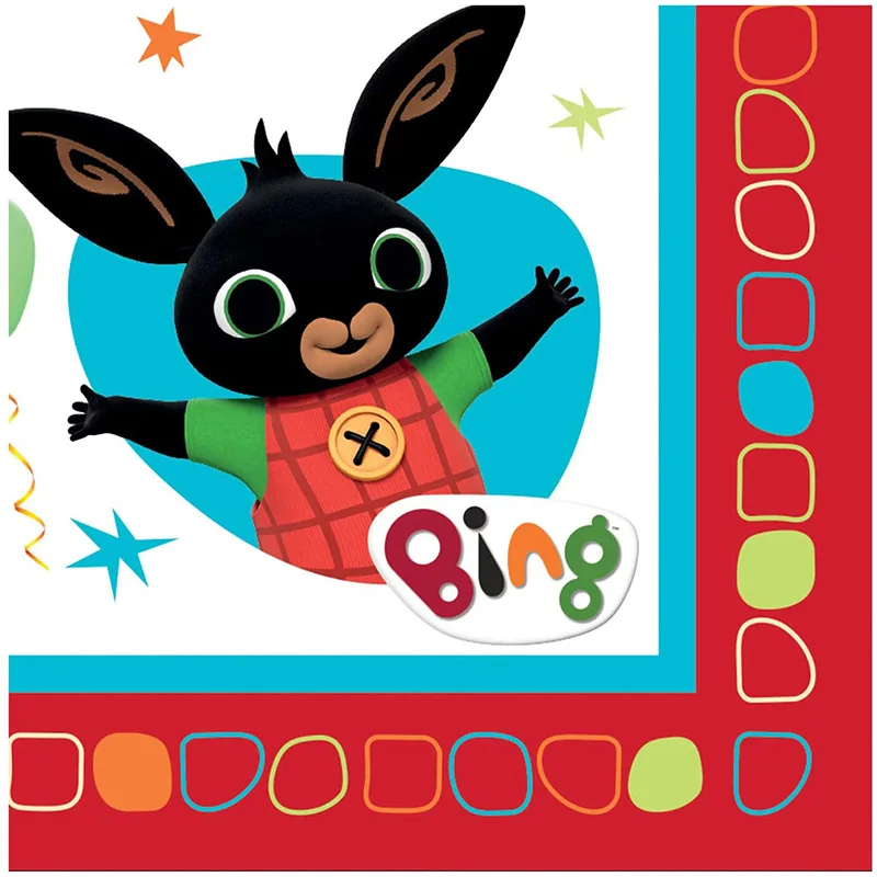 Одноразовая посуда Bing Rabbit для вечеринки праздвечерние чные украшения на день