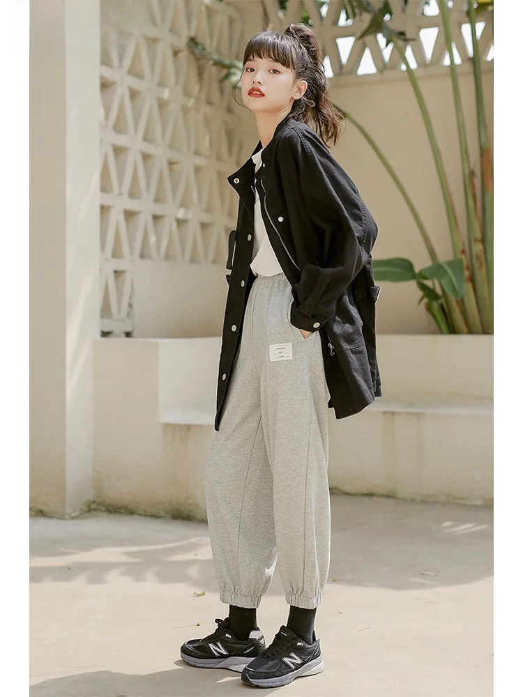 La Chabell 7M 2024 осенний модный простой уличный кардиган текстурированная лоскутная