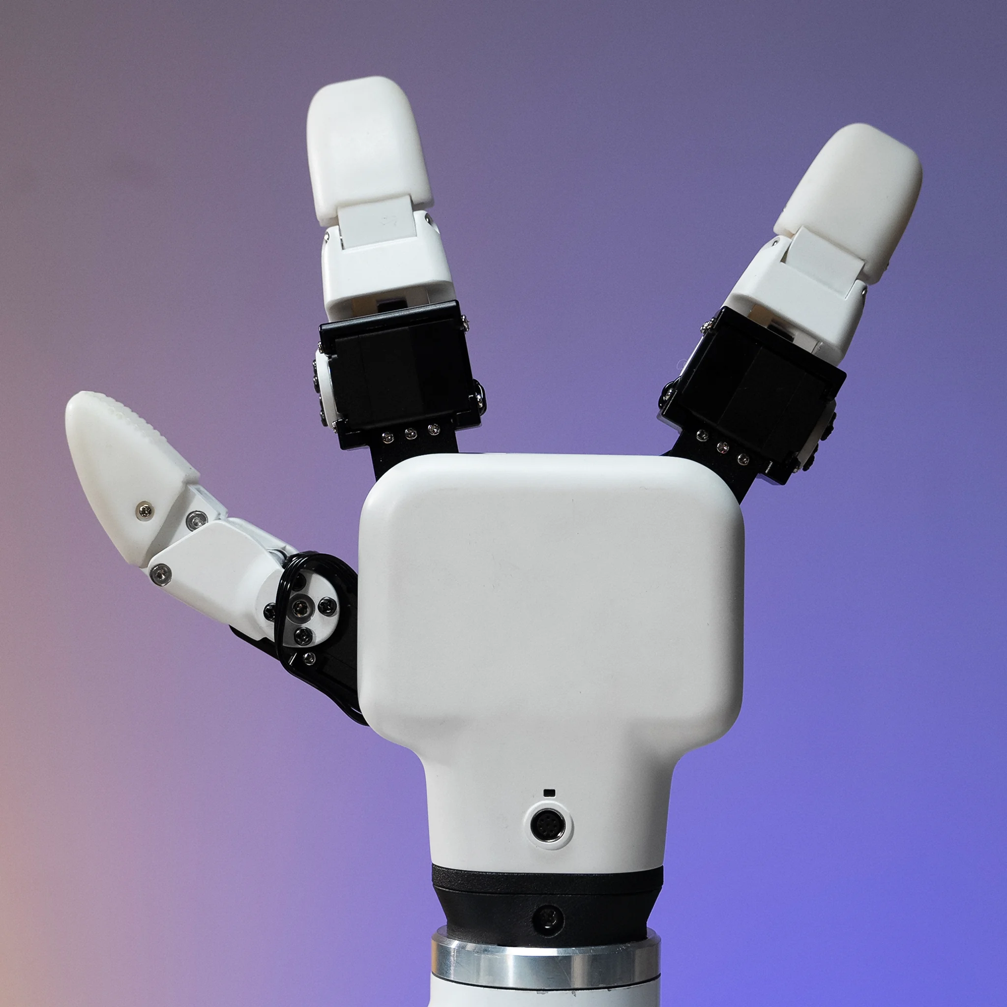 Фото Elephant Robotics myGripper H100: захват с 3 пальцами для Pro 630/Mercury — точное измерение гибкости (левая и правая рука) №3
