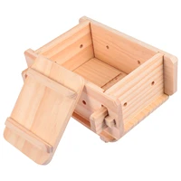 1 set wooden tofu mould kitchen homemade soy curd making tools tofu mold