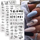 Трафареты NICOLE DIARY для дизайна ногтей, пластины для стемпинга с листьями, цветами, геометрическими линиями, сердцем, любовью, Дня Святого Валентина, инструменты для нейл-арта