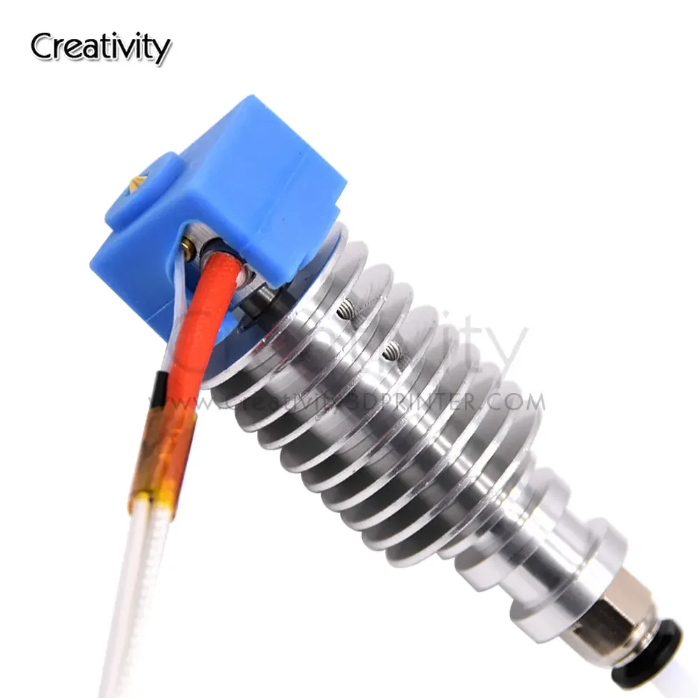 3d-принтер V5 Hotend Kit Extruder 0 4 мм V6 Сопло 12 В 24 Нагреватель Bowden J-head для 3d-принтера Mega Chiron