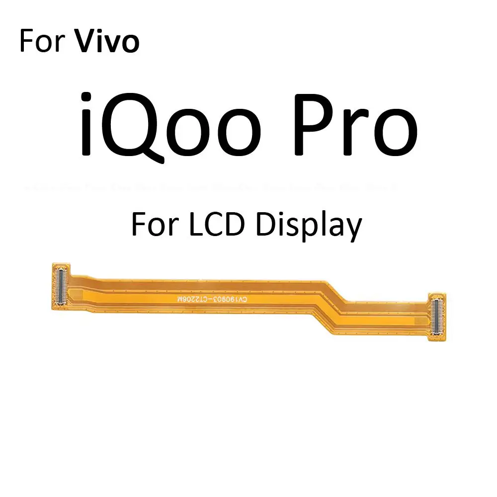 Гибкий кабель ЖК-разъема материнской платы для Vivo iQOO U1 Z1 Z1x Z3 Z6 Pro Neo 3 5G