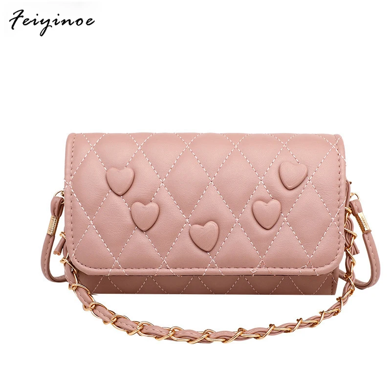 

2022 New Brand PU Leather Women Bags Lady's Bag Purses and Handbag Shoulder Crossbody bags Women's Chain Handbags Buttons