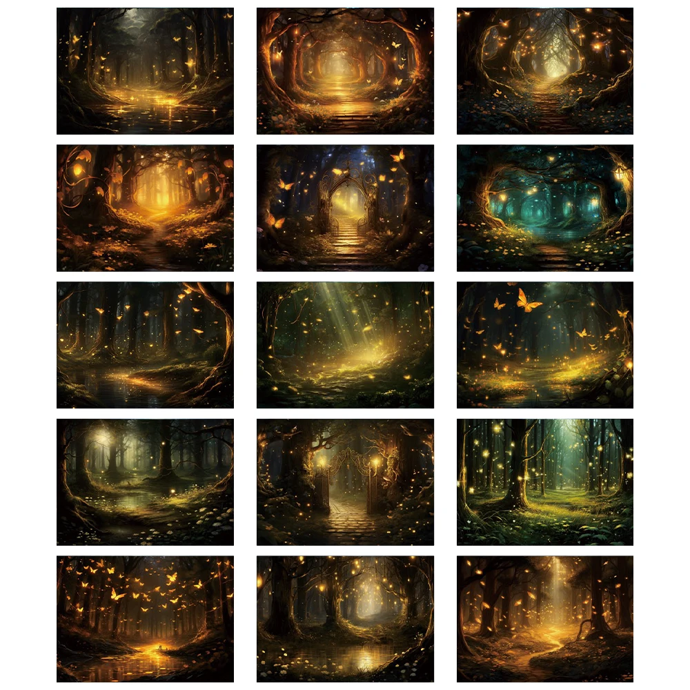 

Mr.Paper декоративная бумага для скрапбукинга Firefly Forest