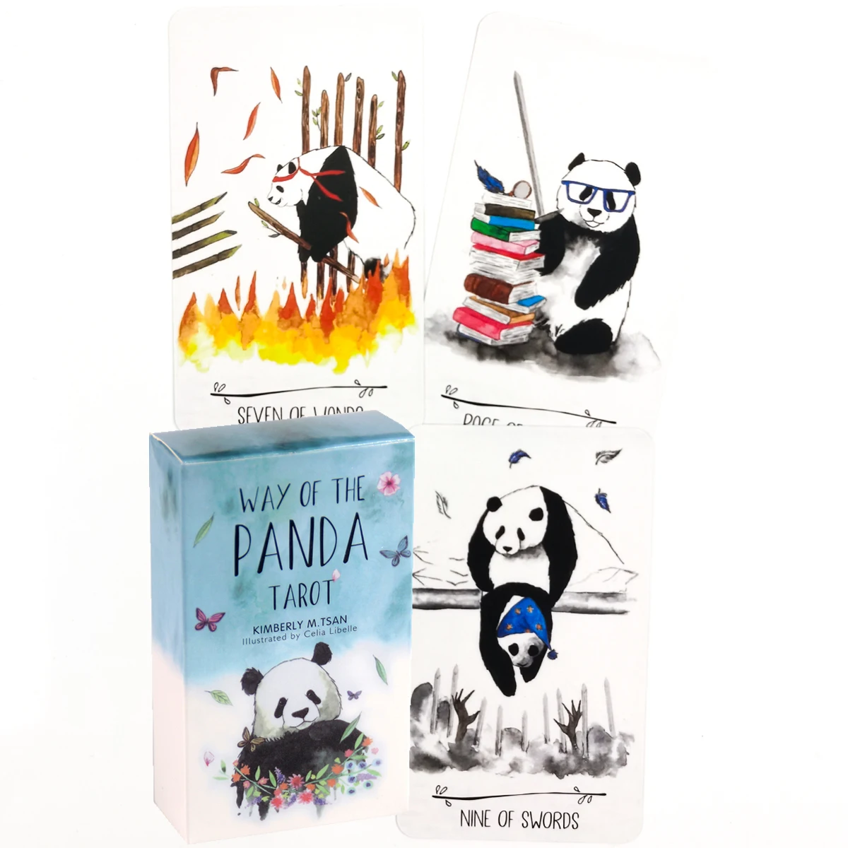 

Way Of The Panda Tarot By Kimberly M. Tsan Imagine Edition 78 Tarot Cards Deck High Quality Smooth Matte Moonology Oracle