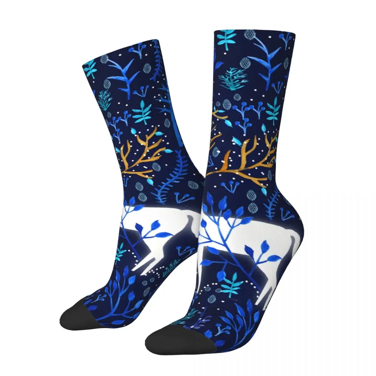 Необычные Компрессионные Мужские короткие носки в стиле Харадзюку