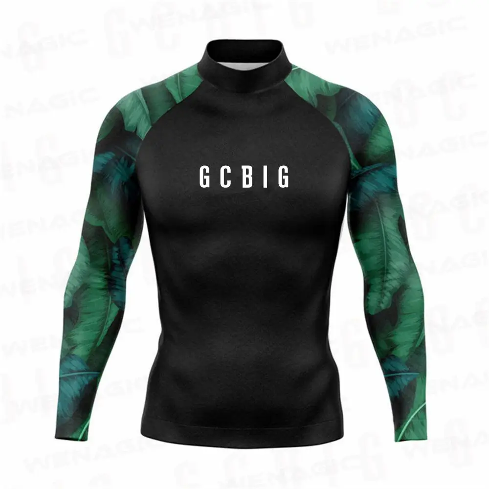 Мужская одежда для серфинга мужской плавающий костюм с длинным рукавом футболка