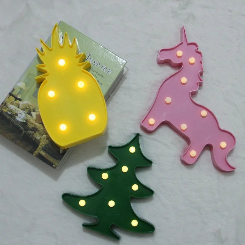 

Creative Luminous Modeling of Animals LED Light AA Battery Powered Lamp Night Light for Christmas Wedding Birthday Party Decor