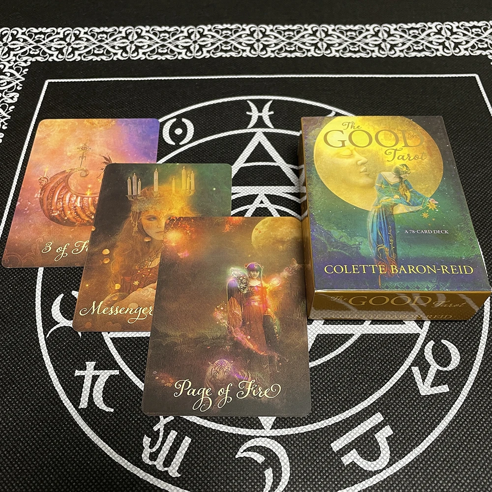 

Tarot Divination Cards for Beginners with E-book English Cards Cartas Tarot Deck Oraculos Mysterious Board Games for Family