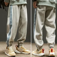 casual sweatpants new winter warm trousers mid waist loose jogging fitness pants pantalones de hombre outdoor sport men