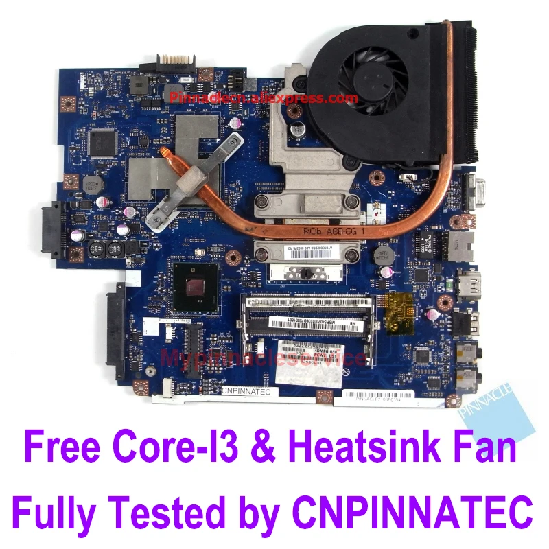 MBR5402001 с радиатором I3 CPU материнская плата для Acer aspire 5741G 5742 LA-5891P вместо 5551G LA-5911P LA-5912P MBR4U02001
