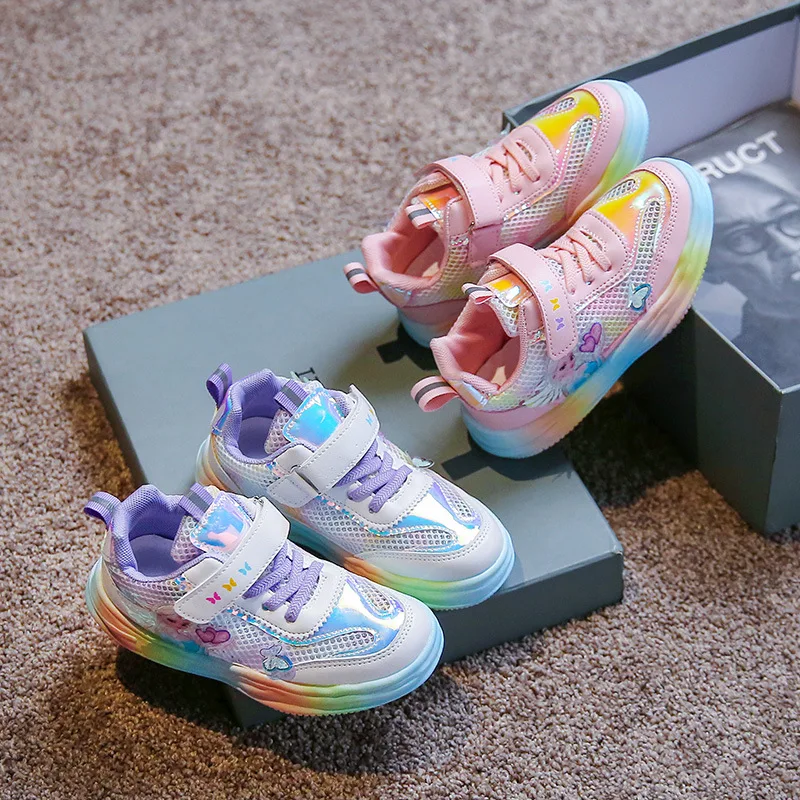 

Baby Girls Boys Casual Shoes 2022 Spring Autumn Kids Sneakers Infant Toddler Shoes Soft Bottom Children Mesh Breathable Shoes