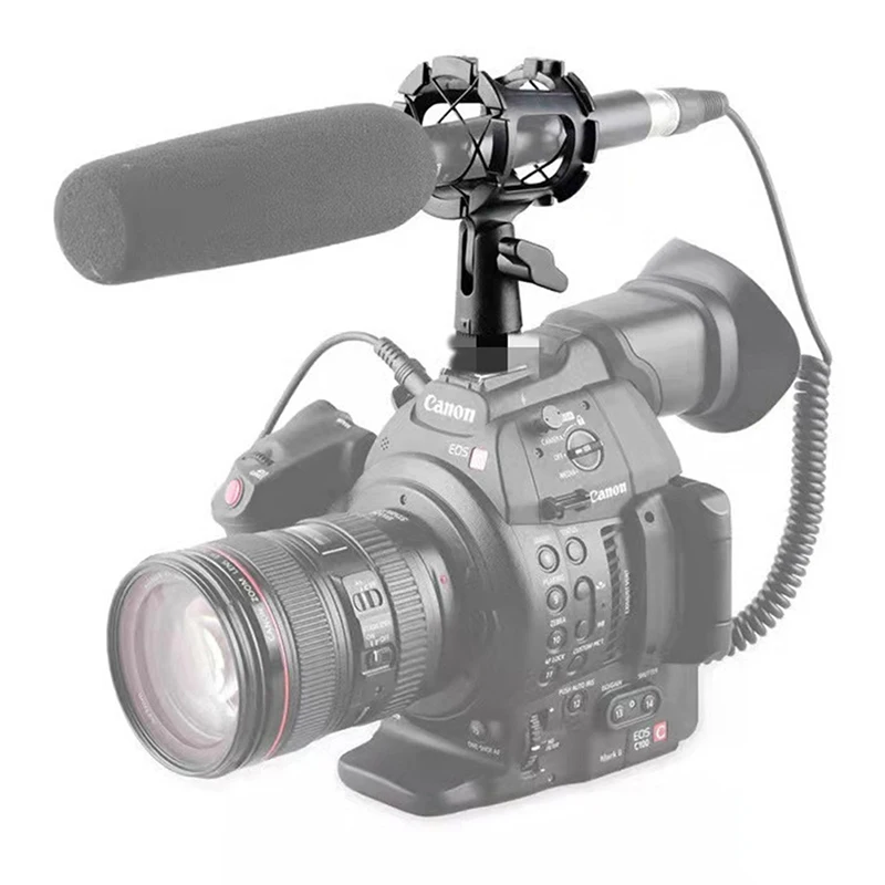 Профессиональный микрофон с ударным креплением фиксирующая ручка снижение