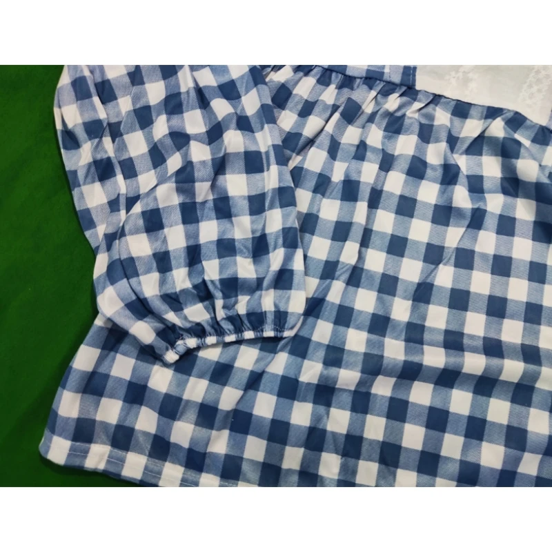 Women's Pajamas Set Full Sleeve T-shirt Long Pants 2Piece/Set Sexy Plaid Cotton Pyjama Big Size Princess Homewear Cozy Sleepwear