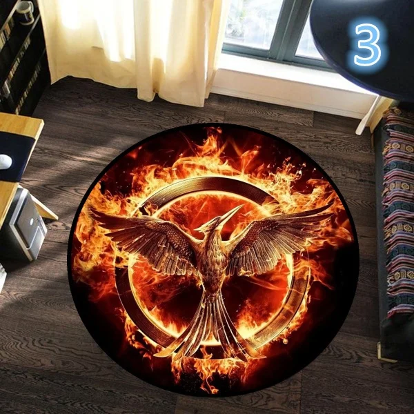 The Hunger Games Carpet For living Roomdoor mat family running carpet bedroom Area carpet Picnic yoga floor mat non-slip mat