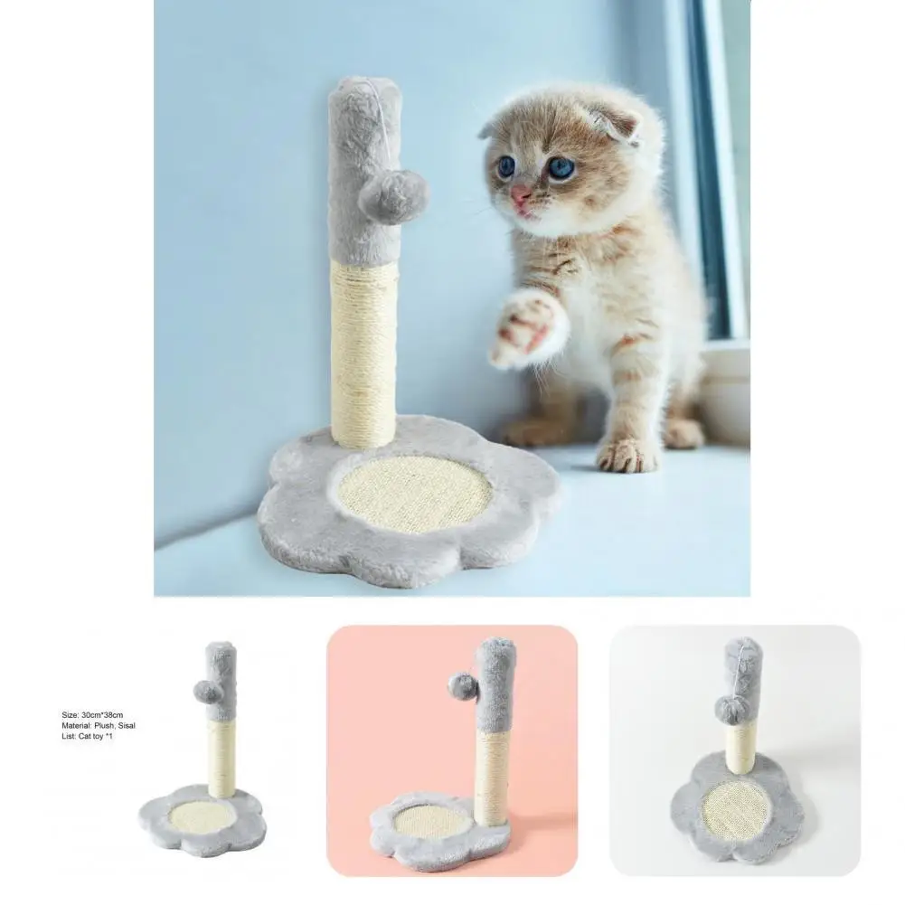 

DIY Installation Creative Cat Scratching Sisal Toy for Cats Training
