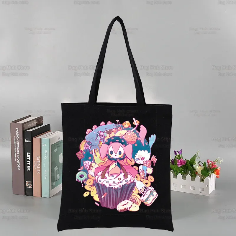 ść Puella Magi Madoka Magical Black Torba na zakupy wielokrotnego użytku ramię Anime Book Bag Akemi Mami Sakura Kyouko Torebka