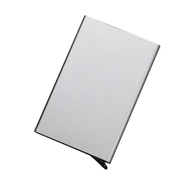 Business ID Credit Card Holder Thin Wallets Pocket Case Bank Credit Card Package Case Card Box New Top Brand Porte Carte